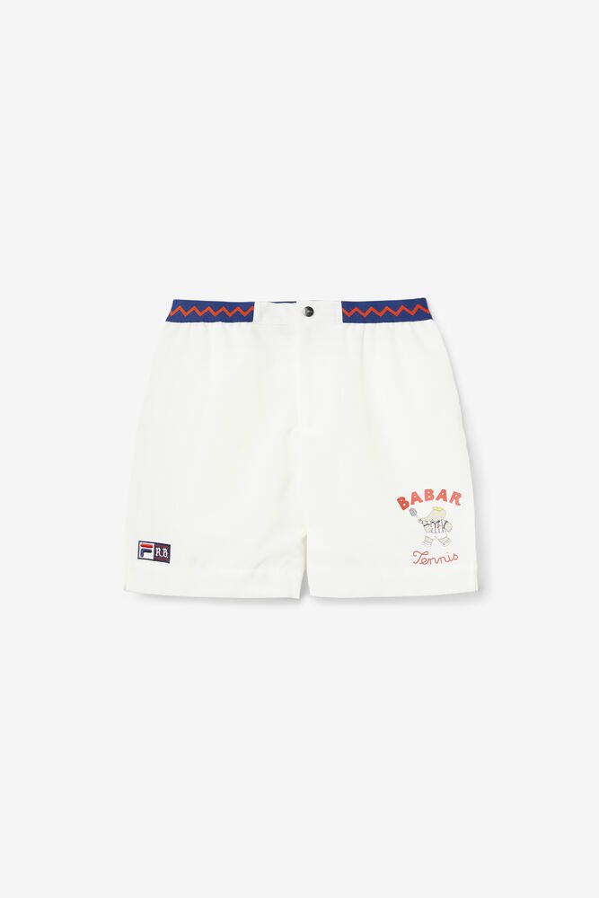 Fila Shorts Womens White - X Rb Babar Marckus - Philippines 8092654-JB